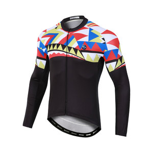 Maillot de cyclisme personnalisé directement de l'usine, plusieurs styles disponibles, manches longues ou courtes en option pour les activités de loisirs en plein air à vélo - Product Image 2