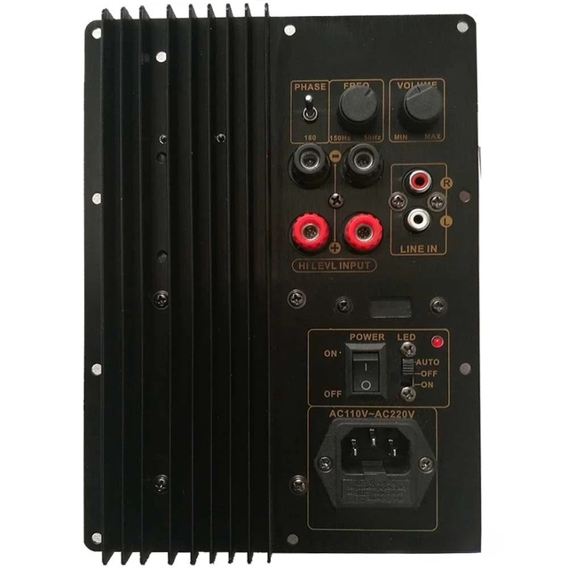 110V~220V 150W 200W Heavy Subwoofer Digital Power Amplifier Board Active Power Amplifier Board Pure Bass TDA8950 TDA8954