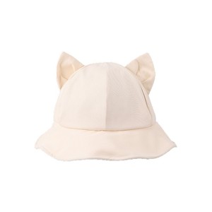 Sombrero de Pescador Casual para Mujer, con Orejas de Gato, de Algodón Transpirable, Protección Solar, Color Sólido para Adultos - Product Image 5