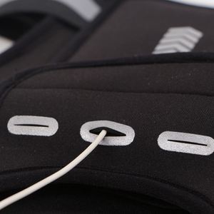 Sublimation Athletic Reflective <b>Running</b> <b>Vest</b> <b>Phone</b> Holder Bag Backpack Sports Training Fitness Mens Women Hydration Chest Bag - Product Image 5