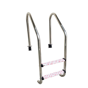 Chất lượng cao thép không gỉ sử dụng lâu dài trên mặt đất hồ bơi thang với tay vịn - Product Image 6