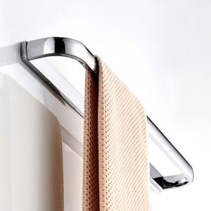 Juego <span class=keywords><strong>de</strong></span> Toallero <span class=keywords><strong>de</strong></span> Pared Cromado con Accesorios <span class=keywords><strong>de</strong></span> Latón <span class=keywords><strong>de</strong></span> Fácil Limpieza y Garantía <span class=keywords><strong>de</strong></span> 3 Años <span class=keywords><strong>para</strong></span> Uso en Baños - Product Image 4