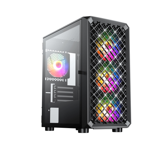 Tecnomall Best Selling High Quality Desktop Gaming Micro Atx Computer Pc Case