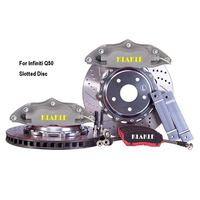 مجموعة فرامل ألومنيوم KLAKLE 5040 كبيرة الحجم لسيارات إنفينيتي FX50 G37 M37 M56 Q50 Q60 Q70