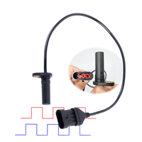 Capteur de vitesse ABS à effet Hall 4 broches AB pour moteur asynchrone, résistant aux vibrations élevées et aux interférences électromagnétiques