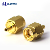 Conector SMA Hembra/Macho de Montaje en Brida para Cable de 0.47 mm, para Pruebas de Equipos Electrónicos, Venta Caliente