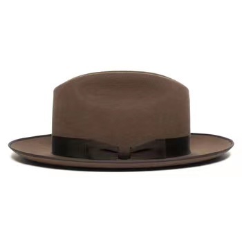 Fedora Hat British Vintage Style Felt Trilby Fashionable Versatile for Men and Women