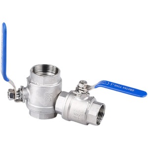 Válvula de Bola de Acero Inoxidable de 1 Pulgada con Rosca Interna para Uso Industrial en Agua - Product Image 3