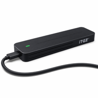 Enclosure SSD M.2 NVMe SATA Dual Protocol 10Gbps USB 3.2 RTL9210B Aluminium untuk Hard Drive PC Mac