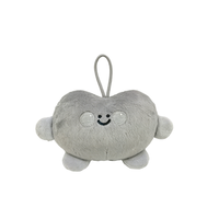 Porte-clés en peluche personnalisés mignons, breloques animaux en peluche, jouets en peluche en gros, porte-clés personnalisés, jouets en peluche