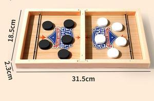 Jeu de hockey sur air interactif de table |   Portable et facile à utiliser |   Soinieusement programmée pour la famille et les amis - Product Image 3