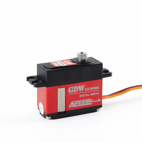 Servomoteur numérique sans noyau GDW DS396MG HV, 12,9 kg.cm 0,093s/60 °   Engrenage métallique en acier pour planeur de compétition à aile fixe 50E 70E RC Jet