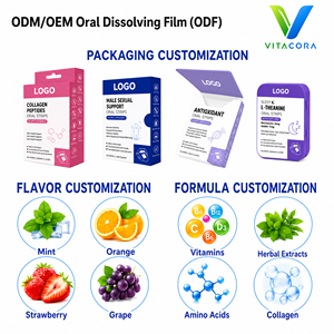 Bandes de film orales à dissolution rapide au collagène, biotine et <span class=keywords><strong>acide</strong></span> <span class=keywords><strong>hyaluronique</strong></span> 60g – Soin quotidien OEM/ODM pour la beauté des cheveux, de la peau et des ongles, hydratation intense - Product Image 4