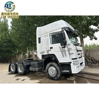 Sinotruk Howo 420 Hp 371hp 6x4 10 roues Euro2 moteur diesel camion de tête de remorque à usage intensif camions tracteurs d'occasion à vendre