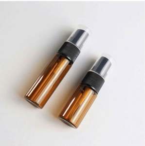 Botellas de Perfume Recargables con Pulverizador, 5ml/10ml/15ml/20ml, Vidrio Transparente/Ámbar, Tapa de Plástico, Personalizables con Serigrafía, 100 Unidades Vacías - Product Image 1