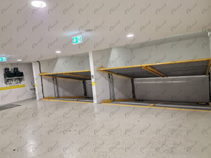 Elevador Hidráulico de Dos Niveles para Autos, Estacionamiento Subterráneo para 2 Autos, Operación con Botones, Construcción de Acero con Certificación CE - Product Image 5