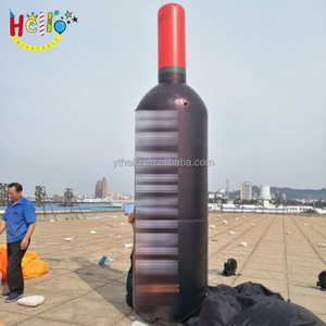 Modèle de bouteille de <span class=keywords><strong>champagne</strong></span> gonflable géante pour la promotion / Bouteille de vin de <span class=keywords><strong>champagne</strong></span> gonflable d'extérieur - Product Image 2