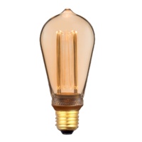 Offres Spéciales rétro st64 LED ampoule à filament led ampoules E27 E26 led edison ampoule chambre décor lumières