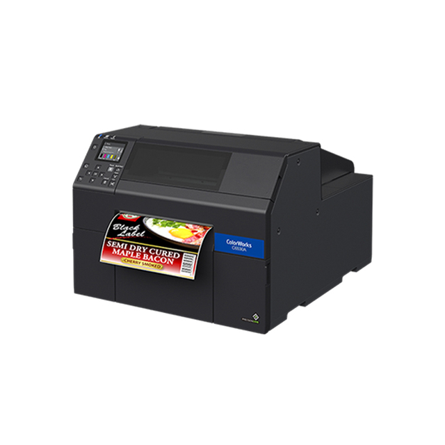 A4 CW-C6000 CW-C6030A 4-inch Color Industrial Label Printer with Continuous Ink Supply System for Automatic Cutting