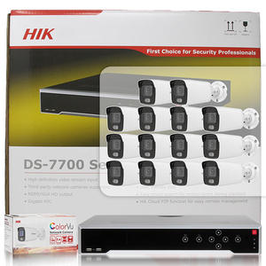 Kit système de caméra de sécurité réseau HIK 4K 4MP 16 canaux 1.5U 16 PoE <span class=keywords><strong>DS</strong></span>-<span class=keywords><strong>7716NI</strong></span>-K4/16P NVR ColorVu Mini Bullet - Product Image 4