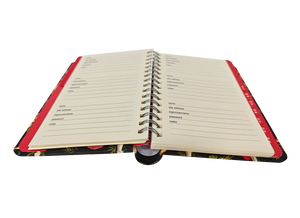 Vendita calda su misura colonna vertebrale <span class=keywords><strong>Notebook</strong></span> con copertura in PVC foderato e nascosto a spirale rilegato fantasia diario di Journaling stampato per il prezzo all'ingrosso - Product Image 3