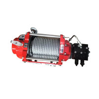 Treuil hydraulique à câble métallique sur mesure 9 tonnes avec freinage stable pour le déplacement de marchandises lourdes en entrepôt – Treuil hydraulique 4 tonnes - 30 tonnes