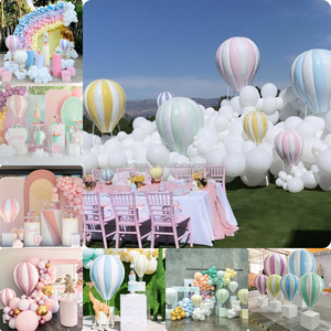 LEDA Wedding Party <b>Decor</b> Children's Style Custom Size Colored Fiberglass Hot Air <b>Balloon</b> - Product Image 5