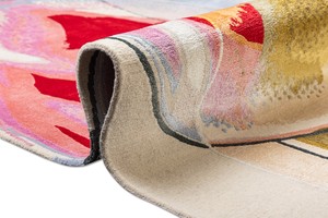 Luxury Tibetan Hand Knotted Wool Silk Carpet Handmade Contemporary Area Rug for Interior Designers Hotels Offices Luxury Home - Product Image 3
