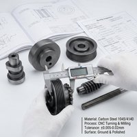 1045 4140 Acier inoxydable, Acier au carbone, Poulie excentrique à came, Pignon, Vis à métaux sans fin, Vis à billes, Roue à roulement, Usiné CNC