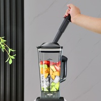 Commerciële huishoudelijke fruitsapcentrifuge, mixer, ijsvergruizer, stille, hoge snelheid, geschaafde ijs, milkshake blender