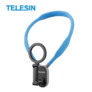 Support de téléphone portable magnétique en silicone TELESIN MNM 001, couleurs personnalisées, accessoires pour support de cou - Product Image 1