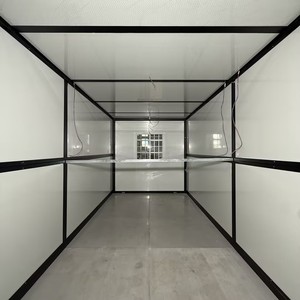 Casa Modular Prefabricada Impermeable de 20 pies de Ensamblaje Rápido, Casa Contenedor Plegable Tipo <span class=keywords><strong>Z</strong></span> para Hotel, Villa, Clínica Móvil, Vivienda Temporal - Product Image 4