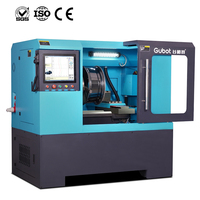 Tour CNC automatique haut de gamme LSB-300 lit plat horizontal unique nouveau 220V avec moteur à engrenages de précision pour les industries de vente au détail