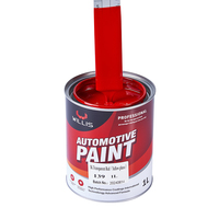 Peinture de voiture rouge transparente 1K de haute qualité avec revêtement liquide à base de résine acrylique apprêt 2K pour la finition de voiture