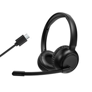 Cuộc gọi trung tâm tai nghe trực tuyến nói chuyện Studio Tai nghe rõ ràng thông tin liên lạc với enc & microphone & Loại C Cổng cho hội nghị video - Product Image 4