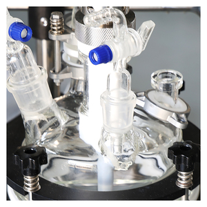 Reactores sónicos de torio 50L <span class=keywords><strong>Reactor</strong></span> de vidrio ultrasónico Homogeneizador con camisa Equipo de laboratorio de alta eficiencia - Product Image 3