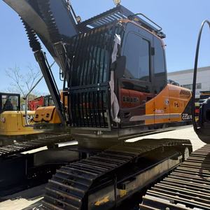 Excavatrice sur chenilles Hyundai 220-9s d'occasion, 22 tonnes, avec moteur, performances parfaites, excellent état, à vendre - Product Image 3