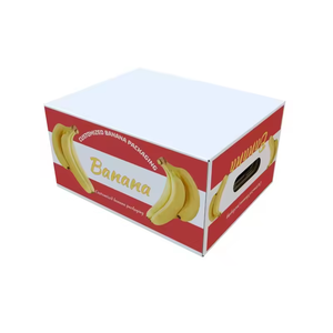 Recycled Corrugated Paper <strong>Box</strong> for Nice <strong>Fruit</strong> Storage Glossy Lamination for Apple and Banana <strong>Packing</strong> &amp; Feeding <strong>Fruit</strong> Carton - Product Image 4