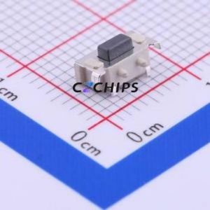 1TS002G-1700-3500-CT Tactile Switch SMD,3.5x7.6mm Switch Single Pole Single Throw Rectangle Button 1.7N Horizontal Mount - Product Image 1