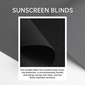SAMADHI Modern Sunlight Fabric Roller Blinds Blind <b>Window</b> Vertical Design Durable Environmentally Friendly <b>Shade</b> - Product Image 2