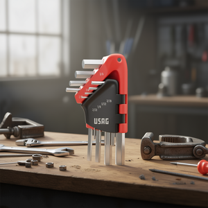 Juego de llaves hexagonales Usag 3/8 7/16 1/2 9/16 5/8 11/16 3/4 13/16 7/8 15/16 1 1-1/16 1-1/8 1-1/4 1-3/8 1-1/2 1-5/8 1-3/4 1-7/8 2 2-1/8 - Product Image 3