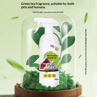 Spray Éliminateur d'Odeurs pour Animaux de Compagnie de Haute Qualité 500ml, Désodorisant Enzymatique Biologique, Éliminateur d'Odeurs d'Urine de Chien, Chat, Hamster, Désodorisant d'Intérieur