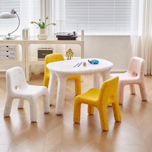 Nordico classico creativo asilo interno sedia <span class=keywords><strong>per</strong></span> bambini moderna minimalista piccola plastica Confetti sedia da soggiorno <span class=keywords><strong>per</strong></span> bambini - Product Image 3