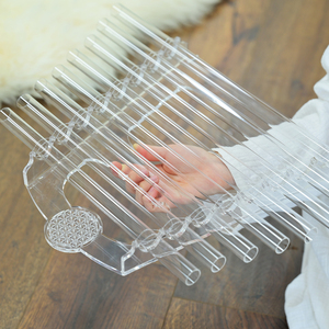 Succès Quartz cristal harpe Instrument de musique Tube clair vente en gros cristal harpe Crystal harfe - Product Image 3