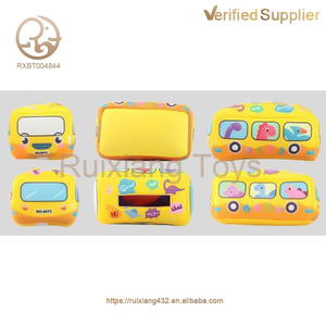 Livre en tissu éducatif, doux, à fort contraste, froissé, jouets sensoriels pour le développement des nourrissons, peluche, boîte à mouchoirs pour bébés - Product Image 3