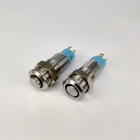 Interrupteur à bouton-poussoir anti-vandalisme CMP Metal 1NO Mini 10mm
