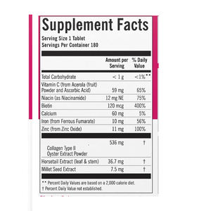 ओम की गंध निजी ब्रांड बाल विकास की गोलियां प्रोटीन महिलाओं के पूरक बायोटिन बालों को नुकसान विटामिन बूस्टर कोलेजन टैबलेट - Product Image 3
