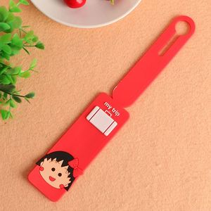 Étiquettes de bagages en silicone personnalisées en gros avec service de découpe, disponibles en plusieurs couleurs - Product Image 2