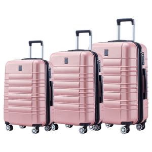 Conjuntos de Malas de Viagem Leves de Fibra ABS de Boa Qualidade AE UAE 20 24 28 com 8 Rodas - Product Image 5