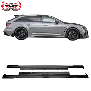 Minigonne laterali in fibra di carbonio preimpregnata PU all'ingrosso per <span class=keywords><strong>Audi</strong></span> <span class=keywords><strong>RS6</strong></span> C8 C8 MSY Style Body Kit - Product Image 1